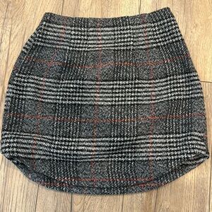 Plaid Mini Skirt